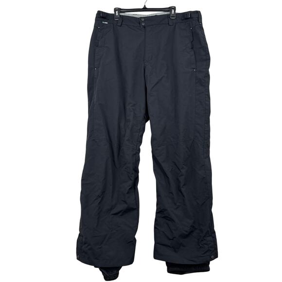 Columbia Convert Snow Pants Mens Size XL Black Base TXR Ski Snowboard Winter - Picture 1 of 16